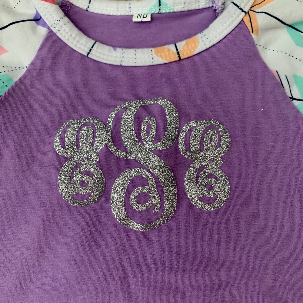 Monogrammed Bring Home Baby outfit ESE